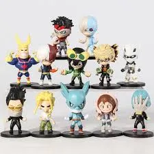 | My Hero Academia Set of 12 Action Figures Limited Edition | 7 Cms |