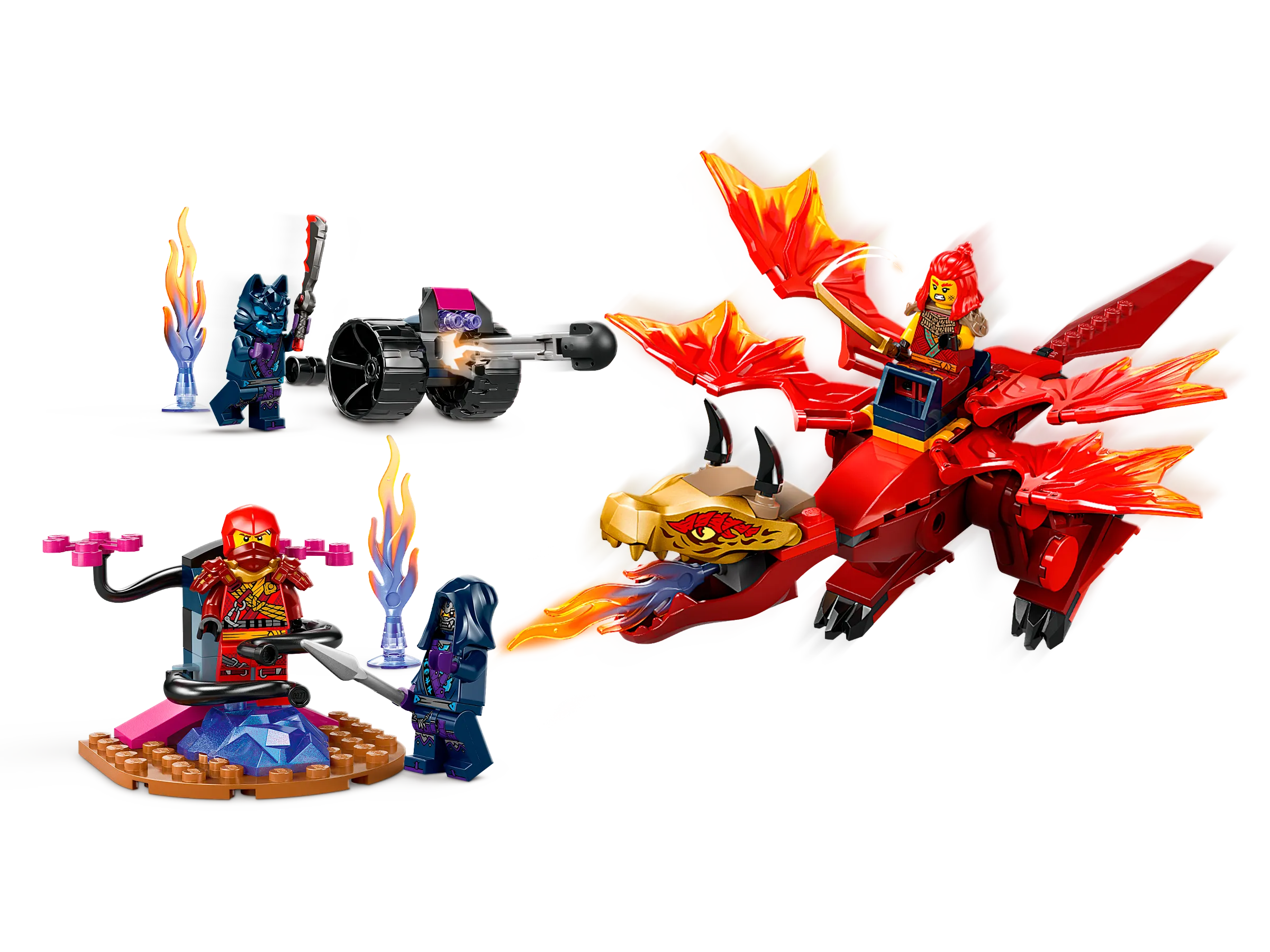 71815 LEGO NINJAGO KAI'S SOURCE DARGON BATTLE