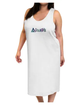 Always Magic Symbol Adult Tank Top Dress Night Shirt by TooLoud