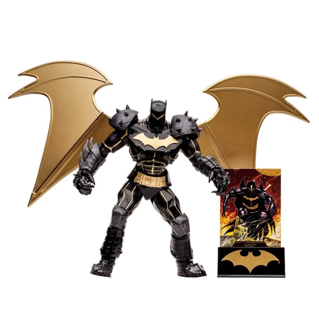 DC Comics - Hellbat Knightmare Batman (Gold Label) Figure By Mcfarlane Toys