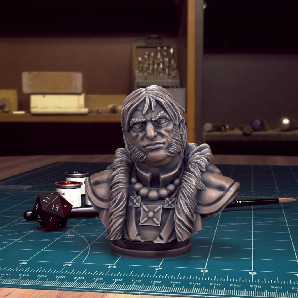 DnDCoS - Kolyan Indirovich Village Guardian NPC Strahd miniature