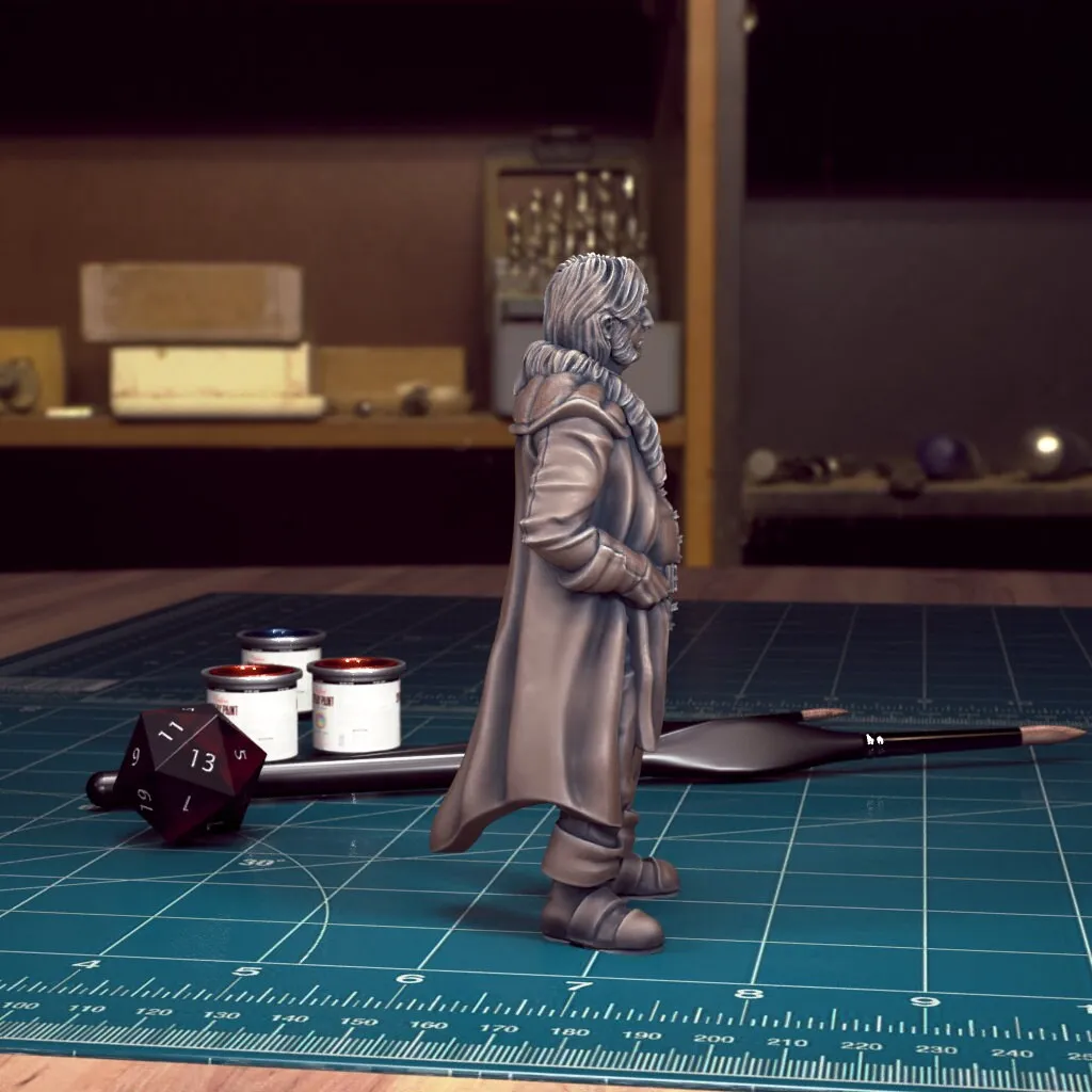 DnDCoS - Kolyan Indirovich Village Guardian NPC Strahd miniature