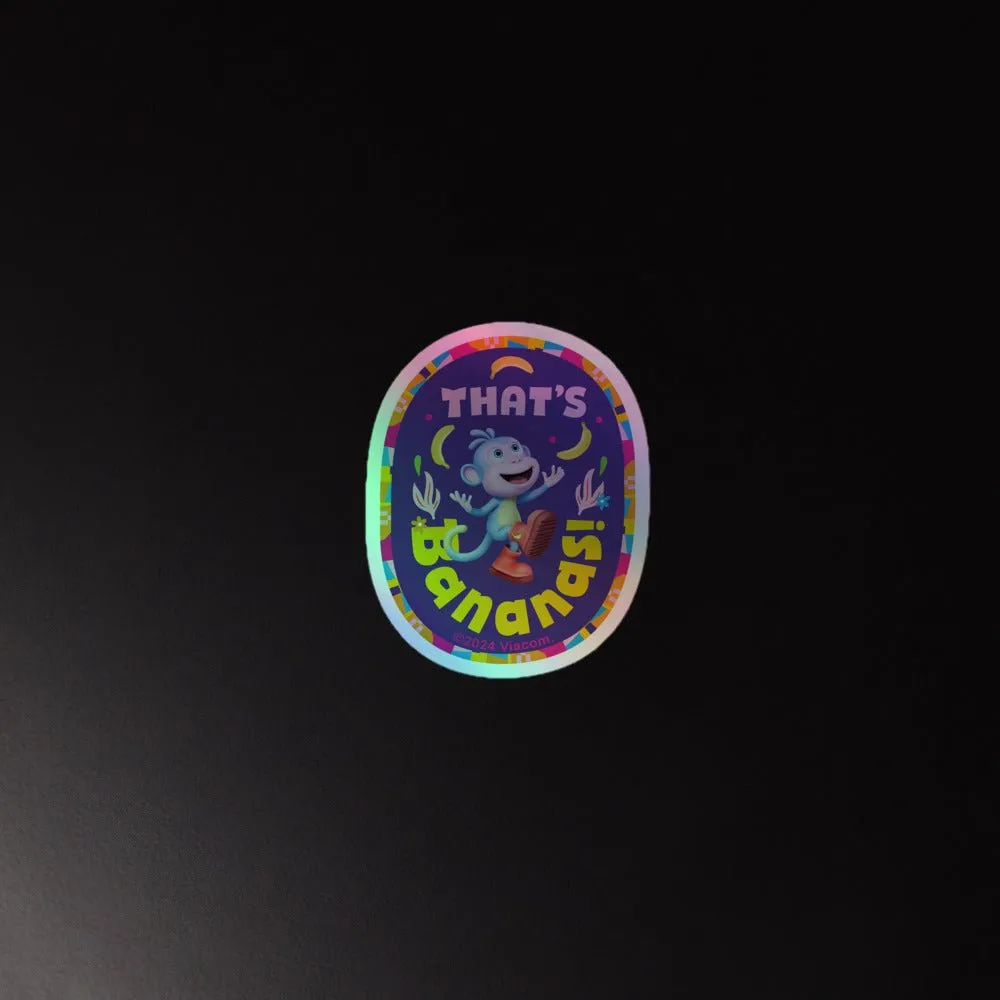 Dora Boots That’s Bananas! Holographic Sticker