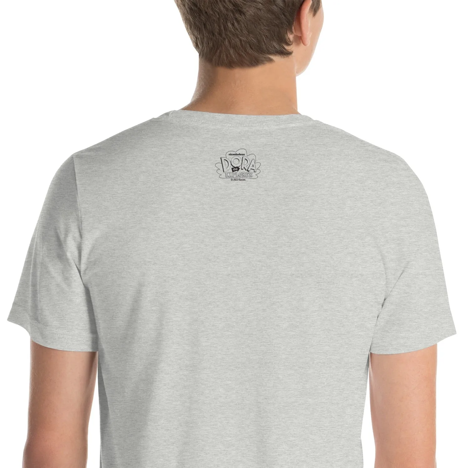 Dora the Explorer No Swiping Adult Short Sleeve T-Shirt