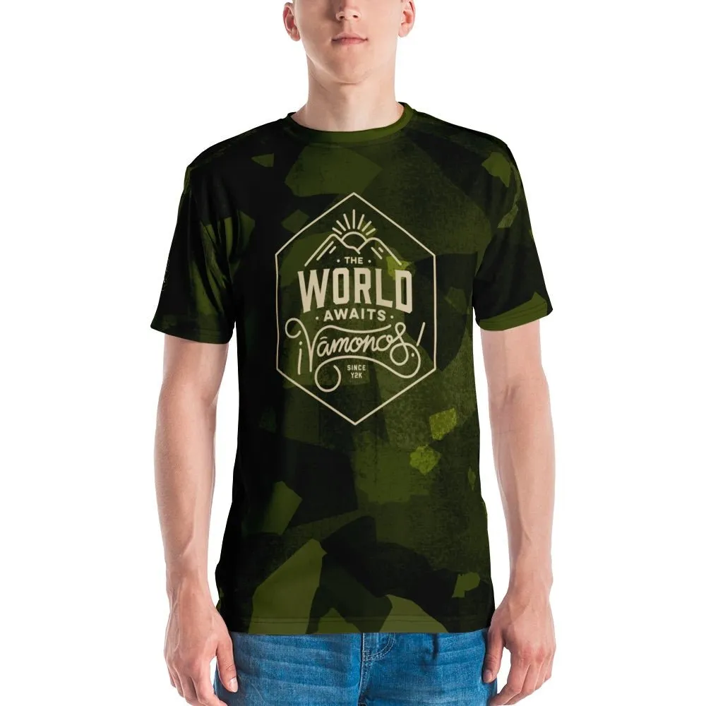 Dora the Explorer The World Awaits Unisex Short Sleeve T-Shirt
