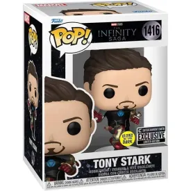 Funko Pop! Marvel: The Infinity Saga - Tony Stark #1416 (Glow in the Dark, Entertainment Earth Exclusive)