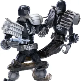 Judge Dredd vs. Death Black and White 1:18 Action Figure 2-Pack - San Diego Comic-Con 2022 Previews Exclusive (Limited to 3,000pcs) *IMPORT STOCK*