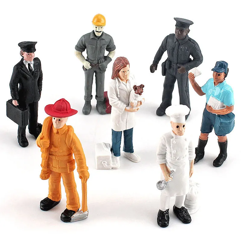 Kids Educational Toy  Exquisite Doll Action Figures for Home Decor