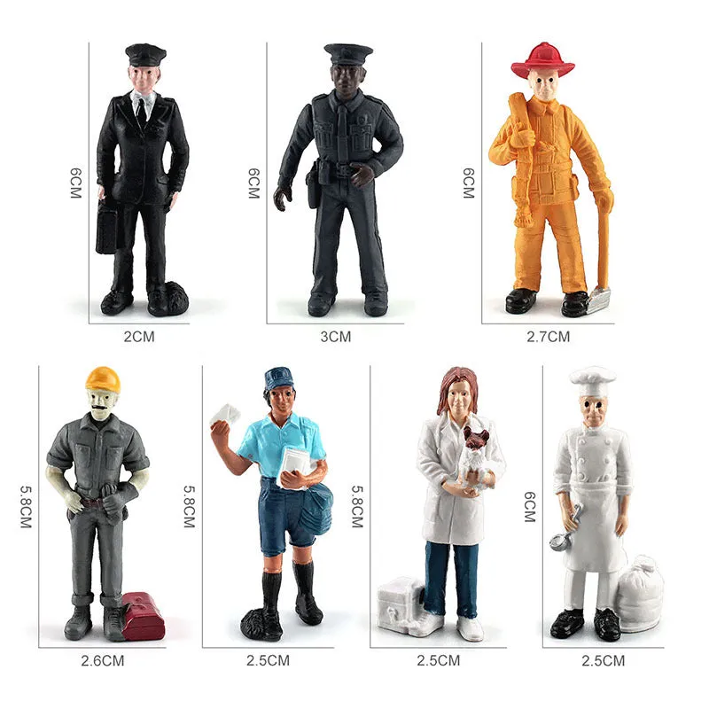 Kids Educational Toy  Exquisite Doll Action Figures for Home Decor