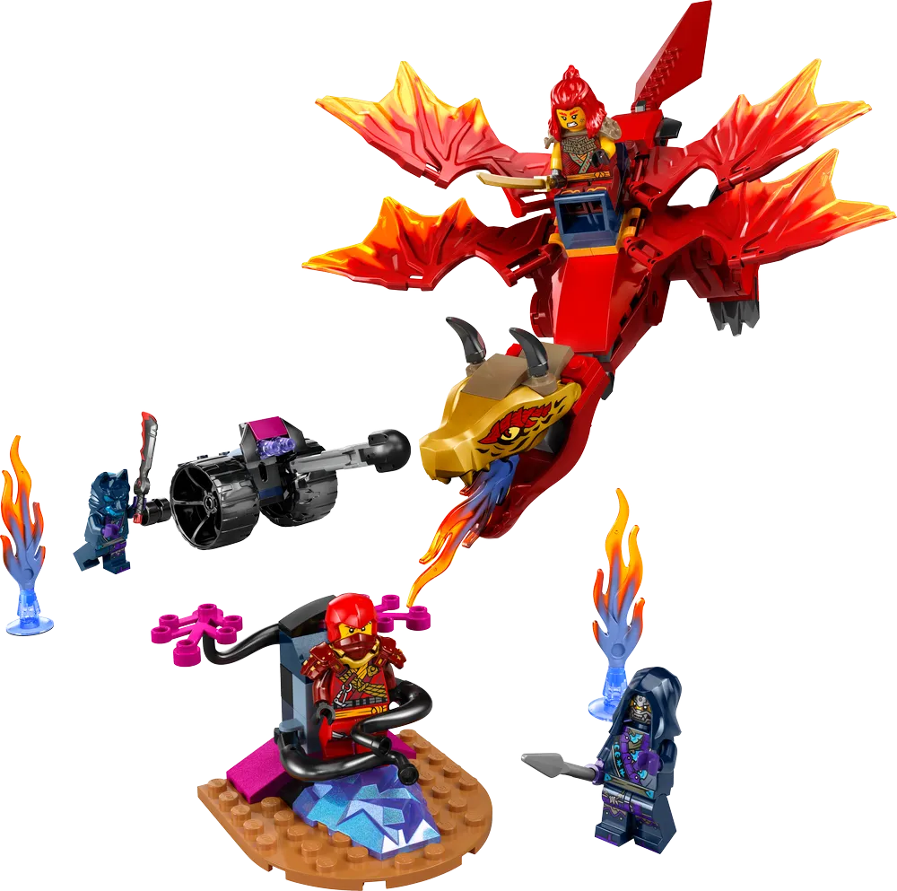 LEGO Ninjago Kai's Source Dragon Battle 71815