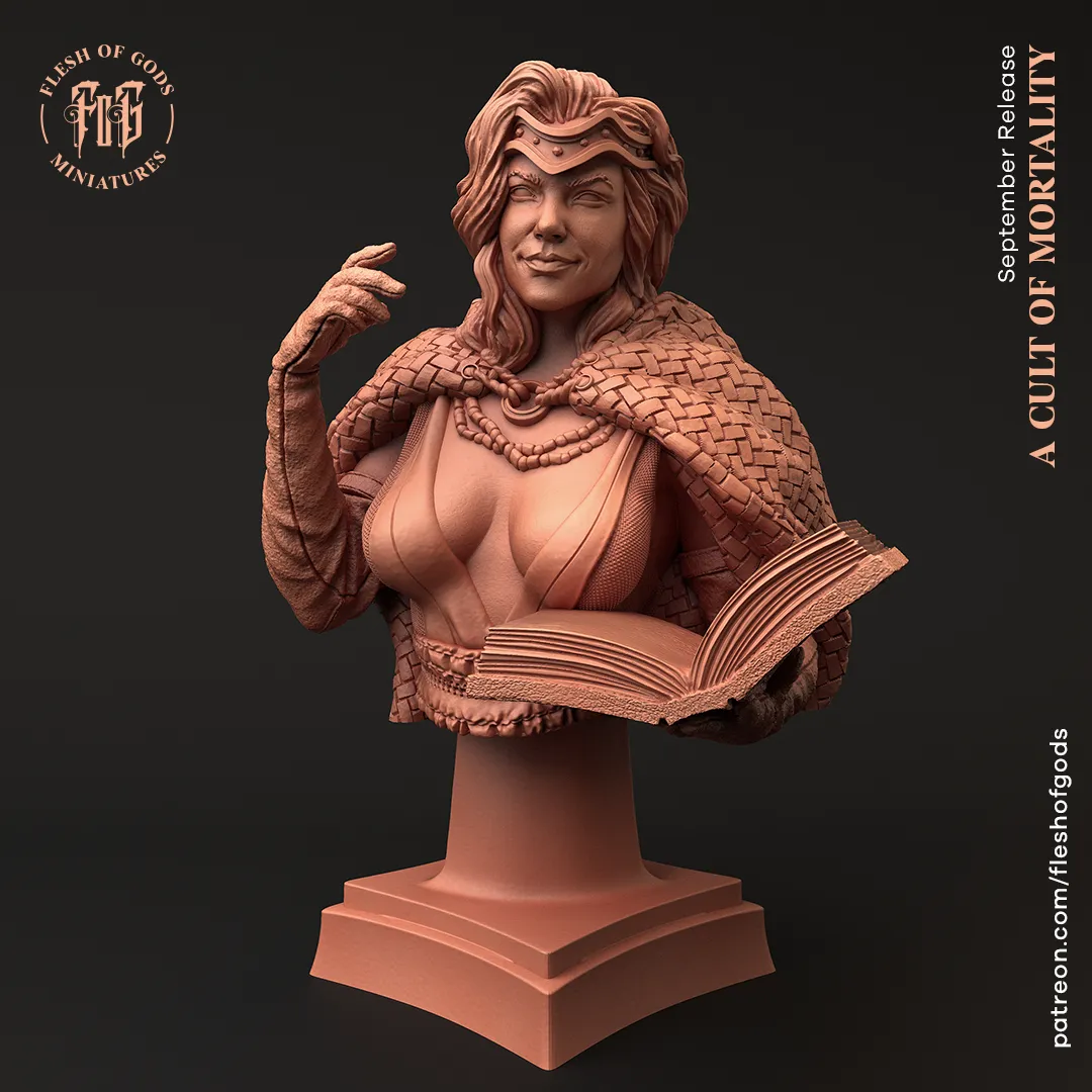 Liss, The Wizard (BUST)