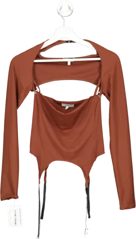 Miaou Brown Phoenix T-shirt UK S