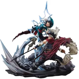My Hero Academia -  Izuku Midoriya vs. Stain: Super Situation Statue (12") - Takara Tomy - S-Fire Series