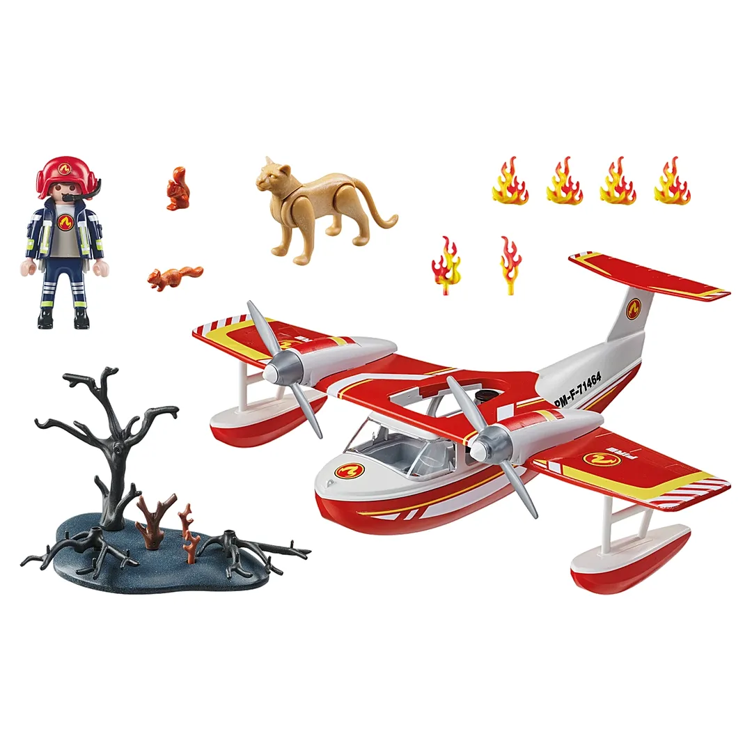 Playmobil Action Heroes Firefighting Seaplane