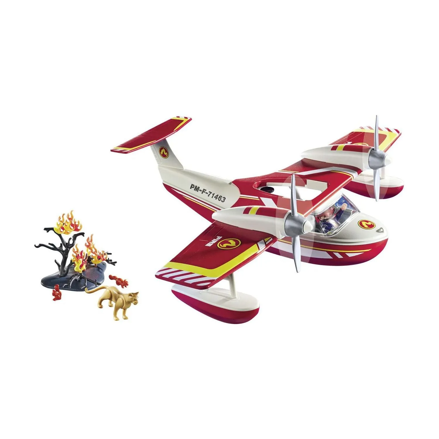Playmobil Action Heroes Firefighting Seaplane