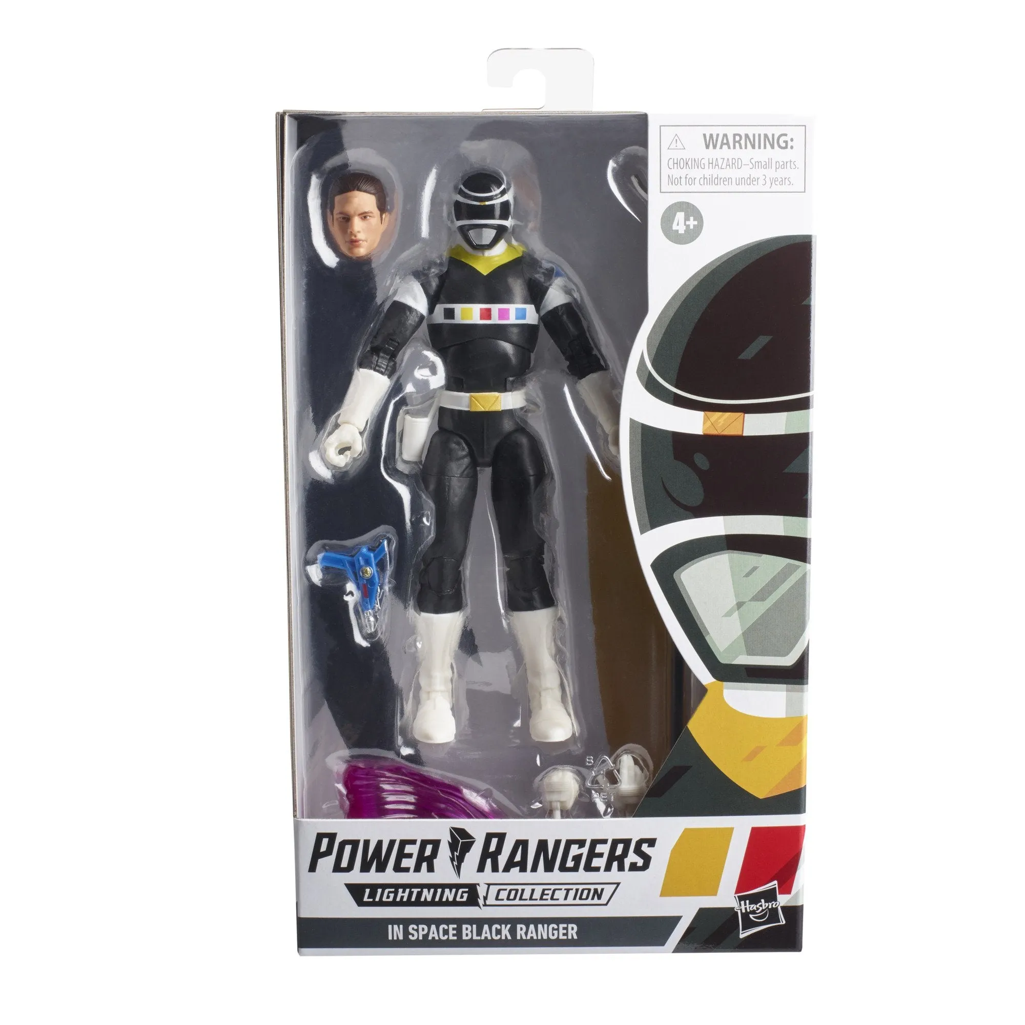 Power Rangers Lightning Collection 6" In Space Black Ranger