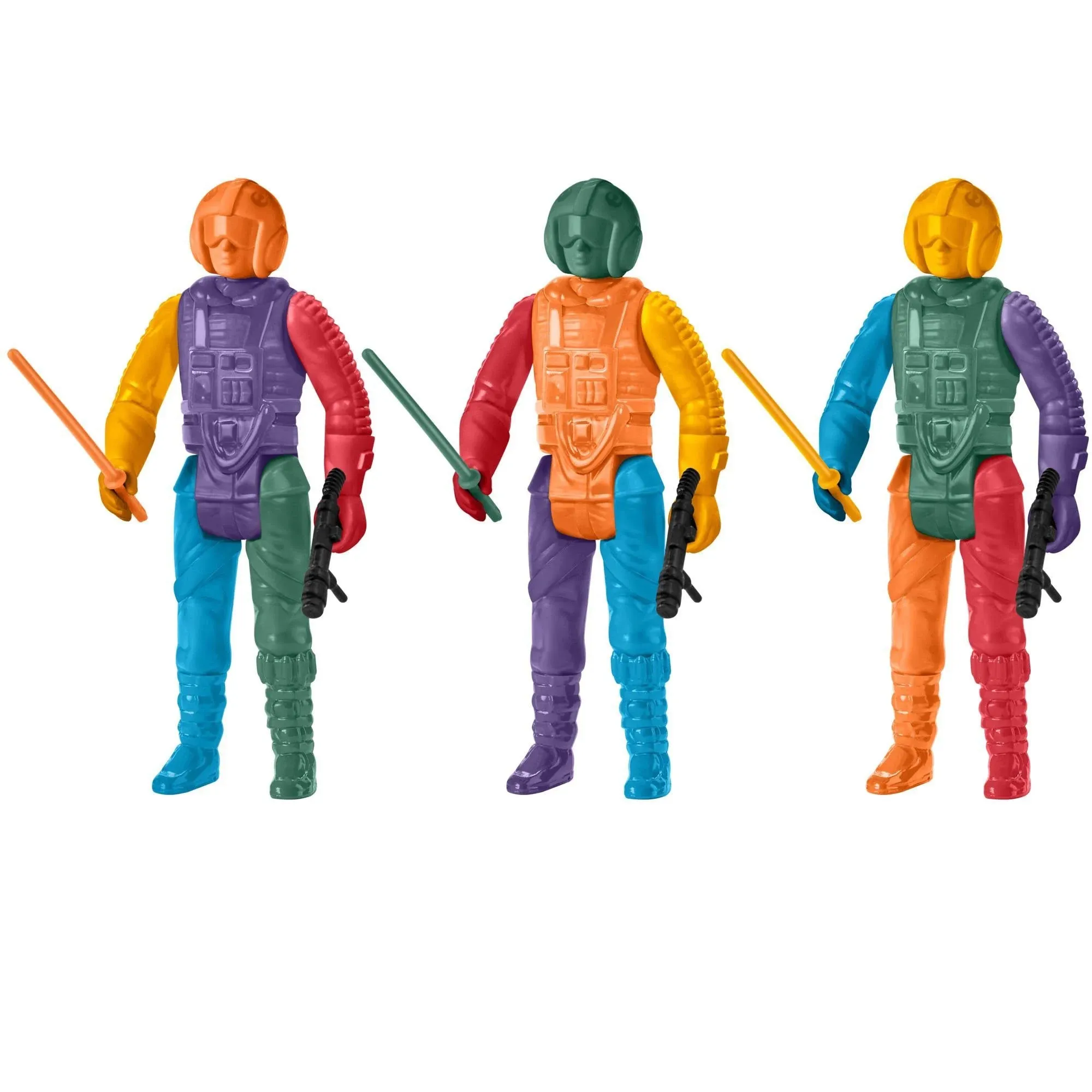 Star Wars Retro Collection Luke Skywalker (Snowspeeder) Prototype Edition (Blue) Exclusive Figure F5569