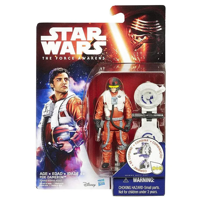 Star Wars The Force Awakens 3.75-inch Figure Space Mission Poe Dameron