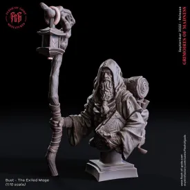 The Exiled Mage - Bust