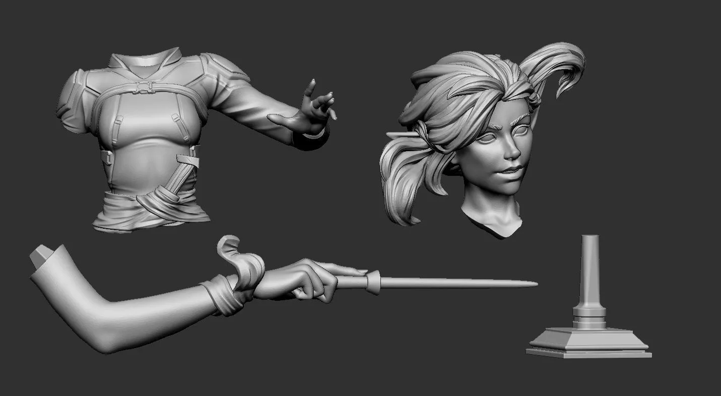 Vaelia Arra, Sorcerer Bust